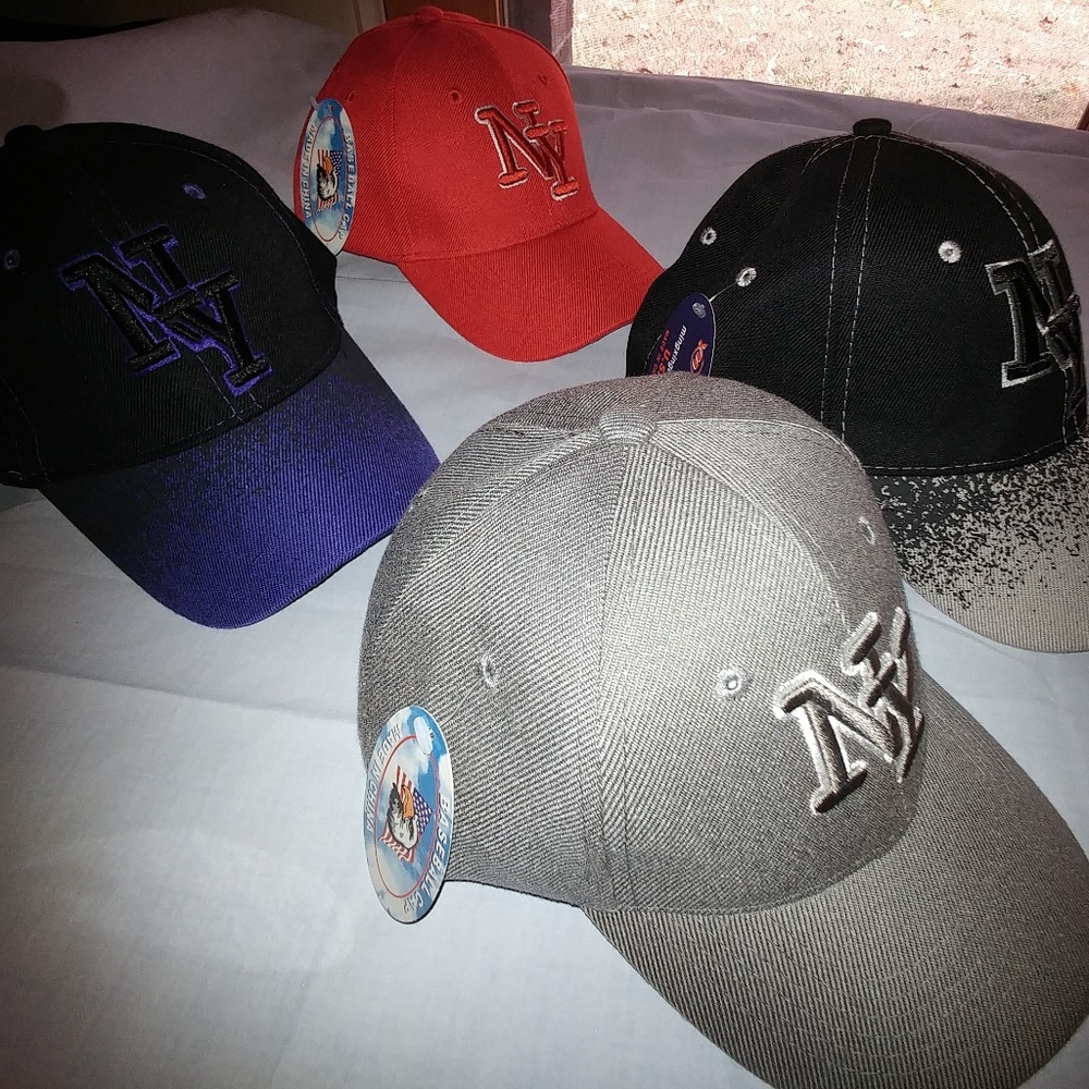 NY Baseball Hats and Flatbills $5